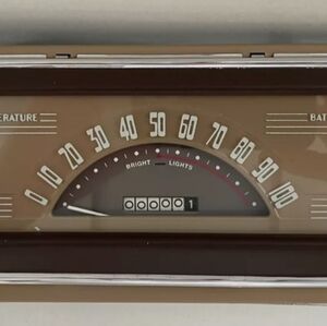 1940s Chevy Dash Cluster
